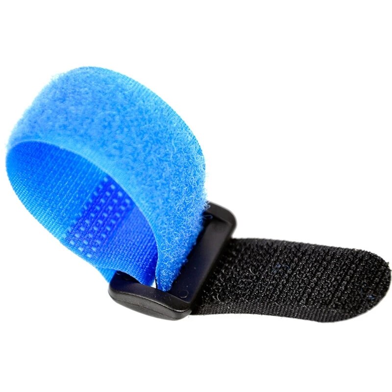 10pcs/lot 2cm * 50cm nylon Reverse buckle velcros magic hook loop fastener cable ties velcroing strap sticky Line finishing