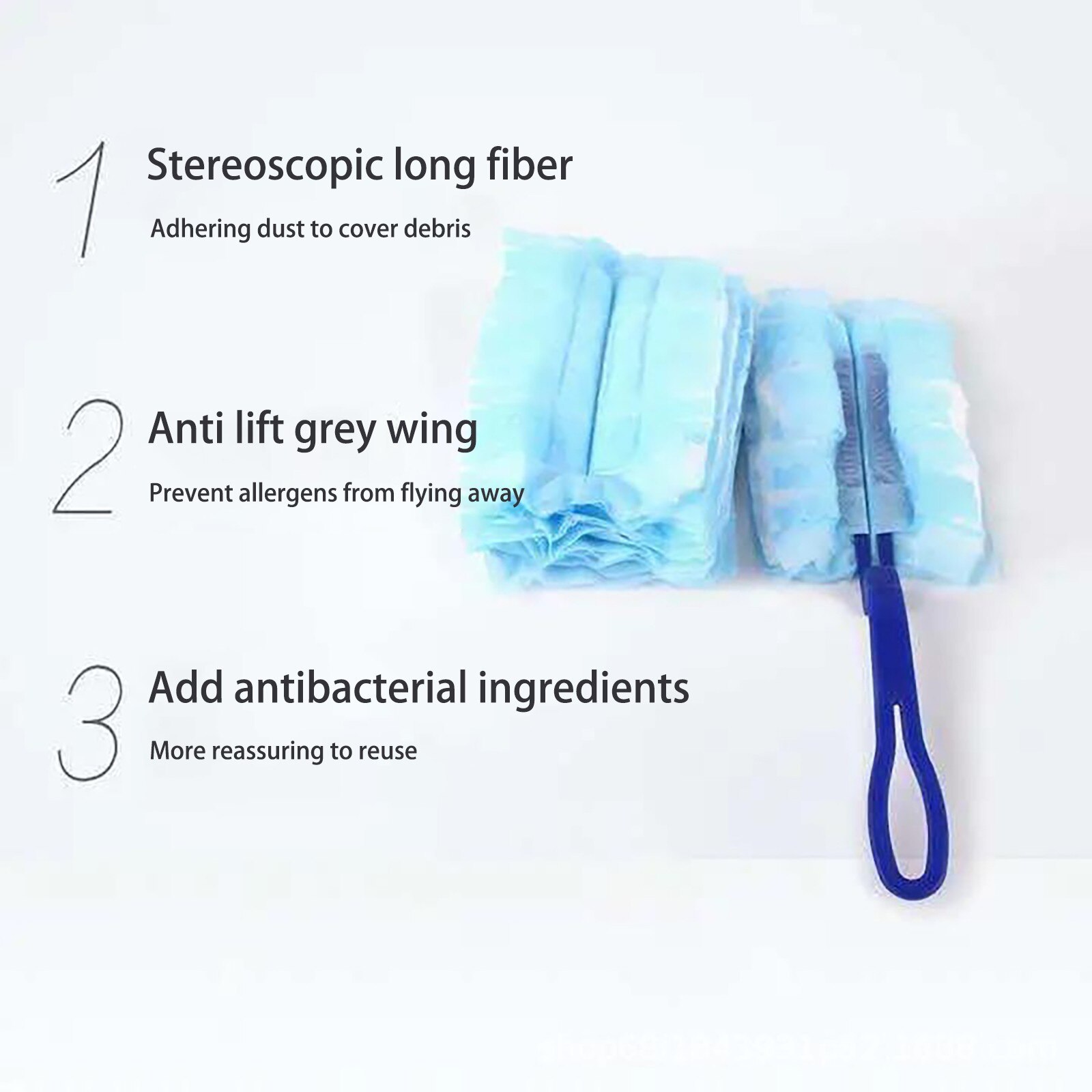 Disposable Duster Electrostatic Absorbent Fiber Duster Household Cleaning Microfiber Dusting Brush Extend Stretch Feather #YJ