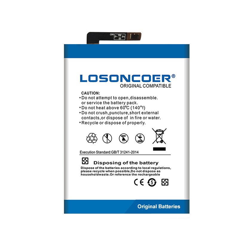 100% Originele Losoncoer SNYSK84 3900Mah Batterij Voor Sony Xperia XA2 H3113 H4113 1309-2682