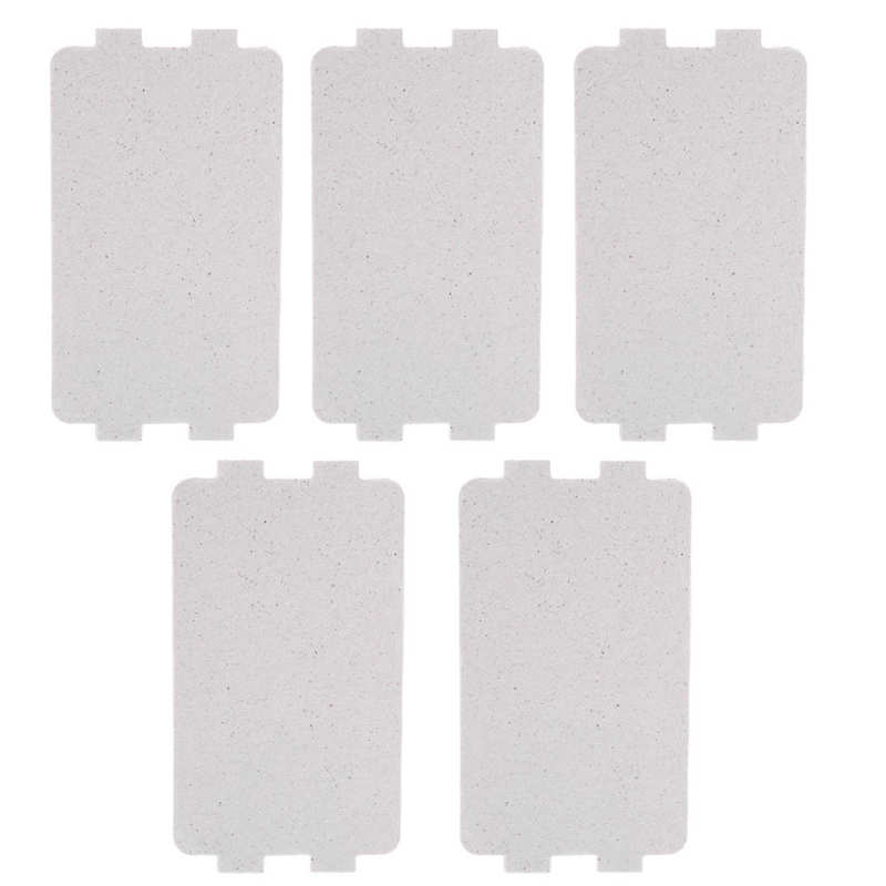5Pcs Magnetron Mica Plaat Vel Vervanging Repareren Accessoires Voor Kleine Apparaat Keuken Koken Apparaten Onderdelen