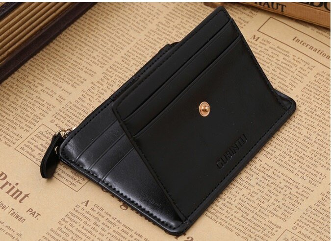 Excellent GUBINTU Slim Credit Card Holder Mini Wallet Mens Leather ID Case Purse Bag