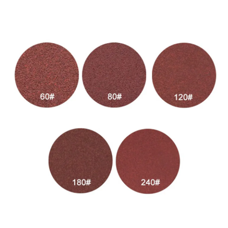 10 Stuks 100 Mm Schuurschijf 60-240 Grit Schuurpapier Buffing Wheel Klittenband Steunschijven Voor Elektrische boor Grinder Rotary Gereedschap