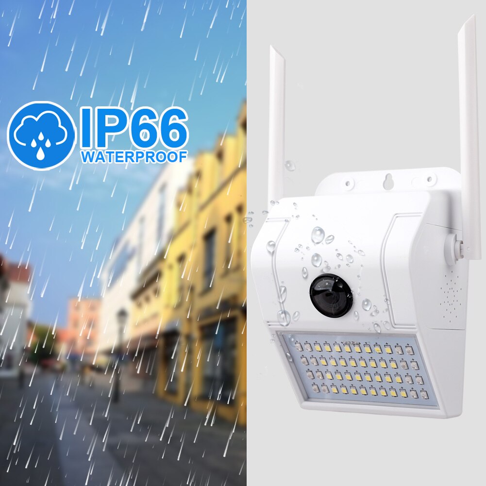 1080P IP Camera 4X Digital Wireless Outdoor Smart Camera Waterproof Wall IR Night Motion Detection Smart Induction Lamp