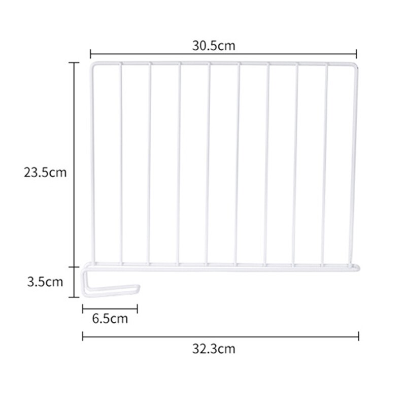 Półka na szafy, torebki, drewniane półki, półki na książki i biblioteki-organizery robić domu i biura-zestaw 6 sztuk