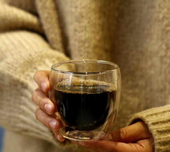 80/250/350/450 doble veggglass vinglass champagne whisky kaffe te kopp juice krus melk kafe kopp: 250ml