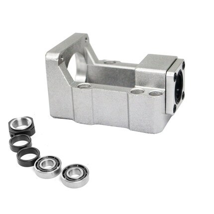 HM15-80 HM15-86 Ball screw linear sliding table module bearing support fixed base stepping servo motor integrated base