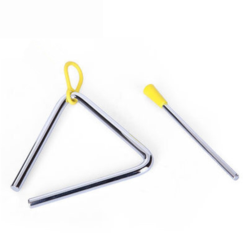 Triangle Orff pour instrument de musique, instrument de 4/5/6/7/8 pouces, instrument éducatif à Percussion, 1 pièce