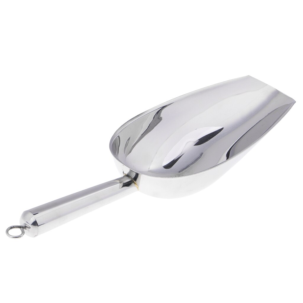 Stainless Steel Ice Scoop Food Popcorn Scoop Bar Tool Accessory