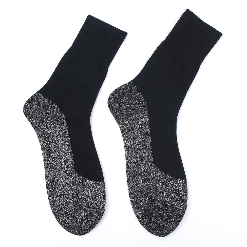 Newest 35 Degree Aluminized Fibers Socks for Children and adult Casual Heat Insulation Practical Long Warm Unisex Socks: L or  XL