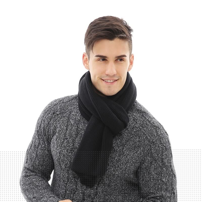 Conjunto de sombrero y bufanda y guantes para hombres, sombreros de Invierno de lujo y bufandas, guantes de lana, conjuntos de Gorros de niño Invierno