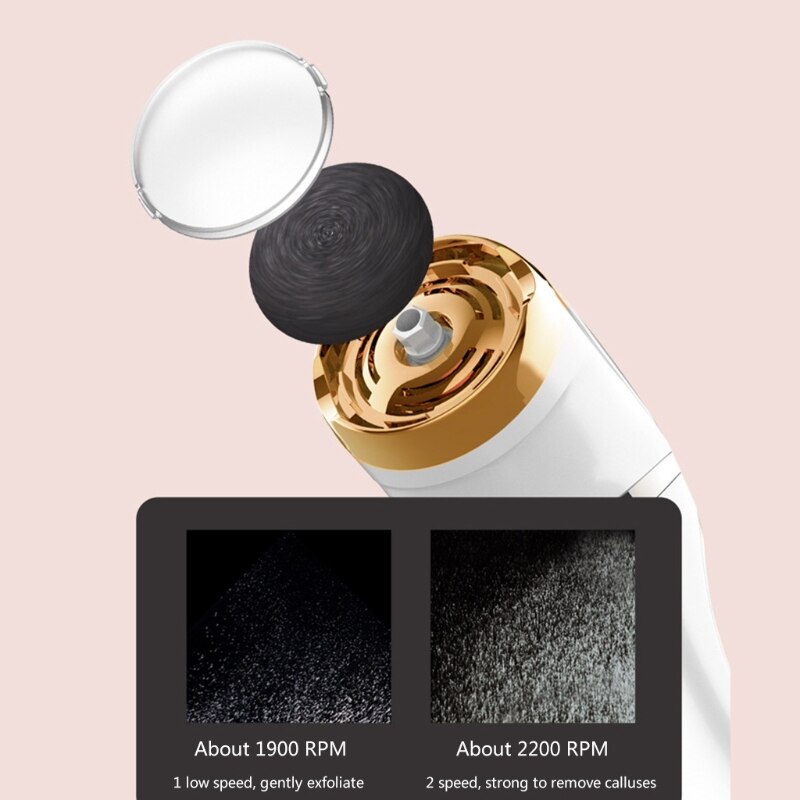 Electric Feet Callus Removers Foot Care Sharpener Grinding File Powerful Vacuum Cleaning Portable Equipment Personal Home