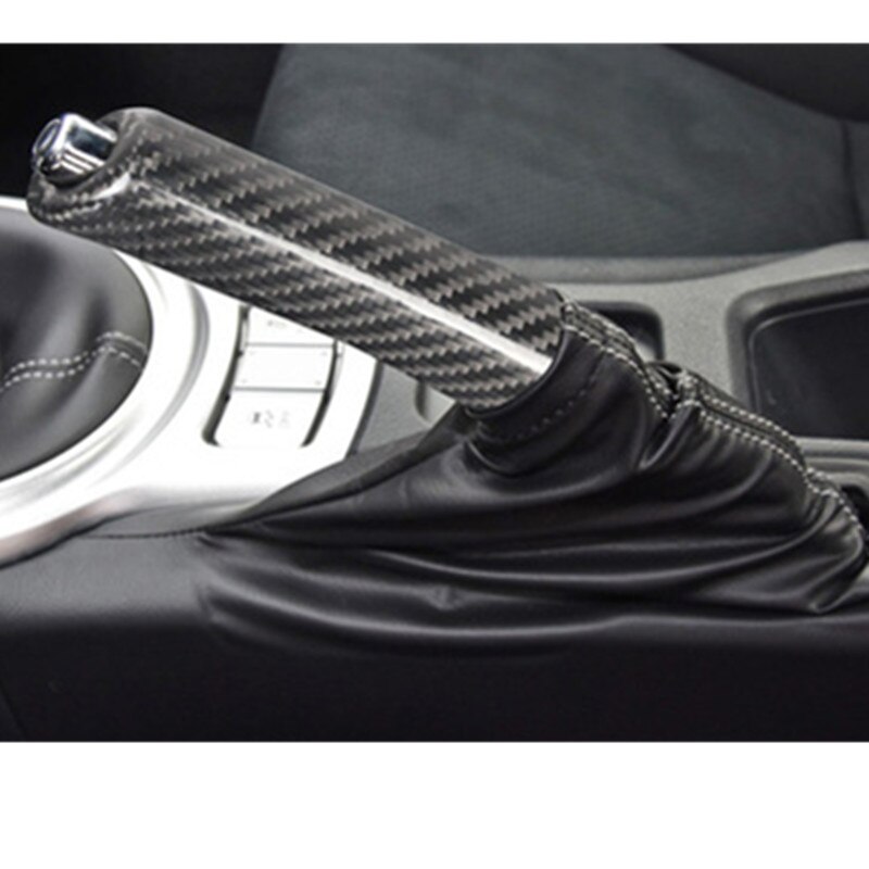 Koolstofvezel Auto Vervangen Handrem Grip Auto Handrem Cover Handvat Interieur Trim Voor Subaru Brz Toyota 86 Accessoires