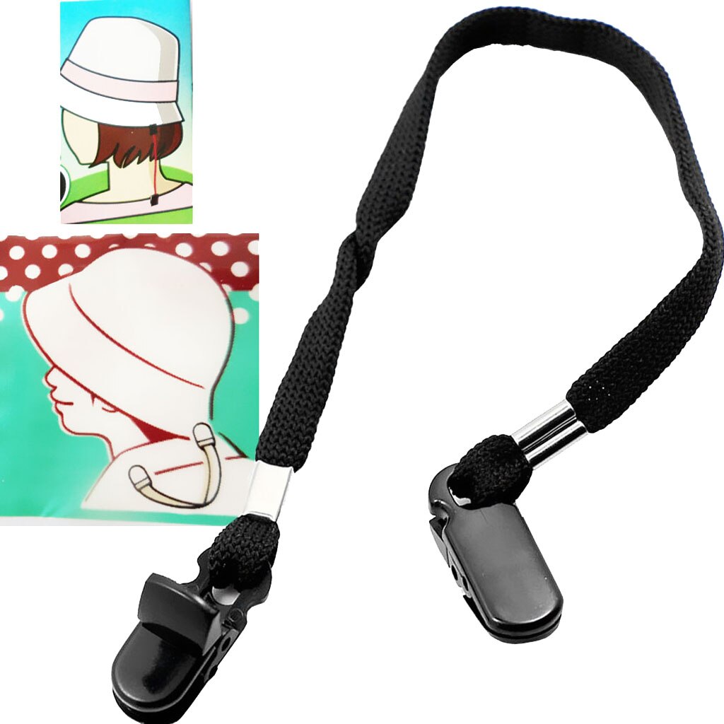 Hoed Clips, Cap Retainer Met Duurzaam Strap, Veiligheid Wind Clips Voor Golfen Vissen Varen Zeilen