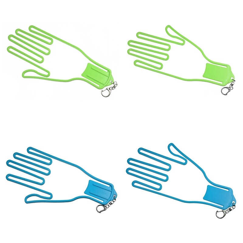 Golf Handschuhe Halfter Kreative Kunststoff Mit Schlüssel Kette Sport Golf Getriebe Handschuhe Gestell Trockner KleiderbüGel Bahre Golfspieler Zubehör