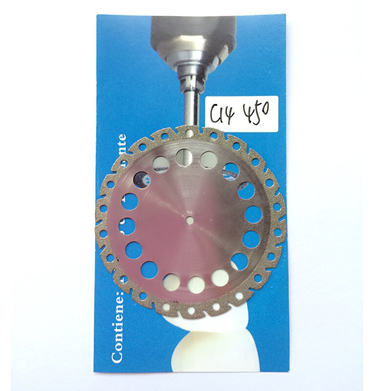 1pc dental lab diamant skive til skæring af gips diameter 450mm 400mm sten model skilleark tykkelse 0.3mm