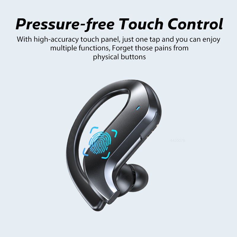 TWS Wireless Headphones Bluetooth Earphones Noise Canceling Sports Waterproof Headset 9D Stereo Wireless Earbuds With Microphone