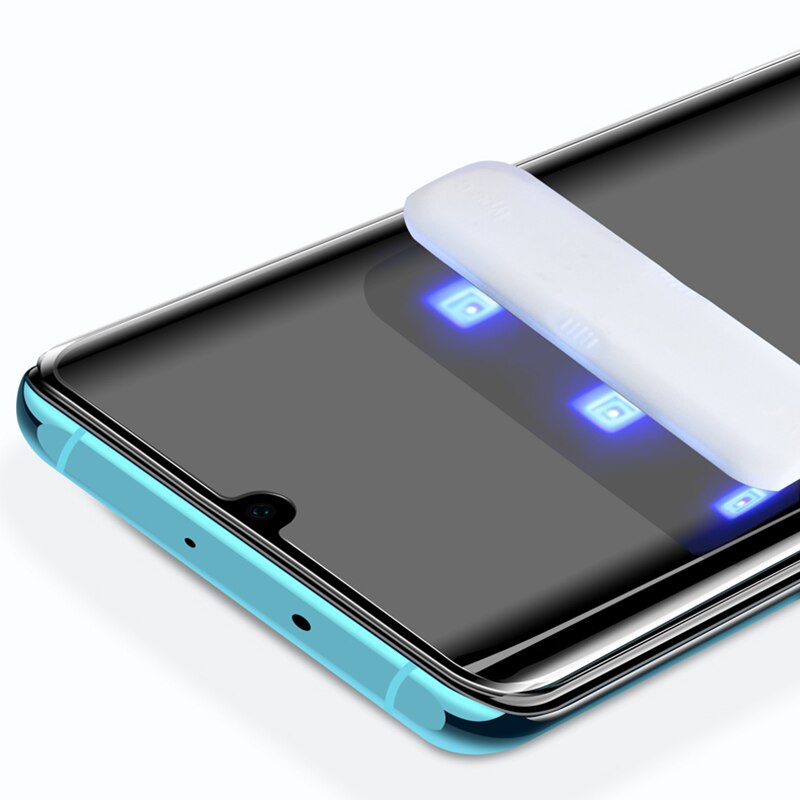Jgkk Uv Vloeibare Volledige Lijm Cover Voor Vivo X60 Pro Plus Screen Protector Gebogen Gehard Glas Voor Vivo X60Pro + uv Glas