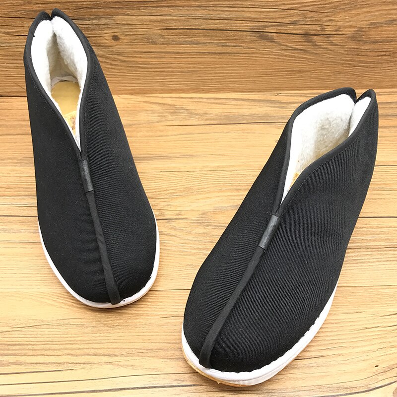 Moine chaussures hiver peluche coton chaussures moine coton chaussures hommes haut épaissi antidérapant moine coton chaussures moine chaussures coton