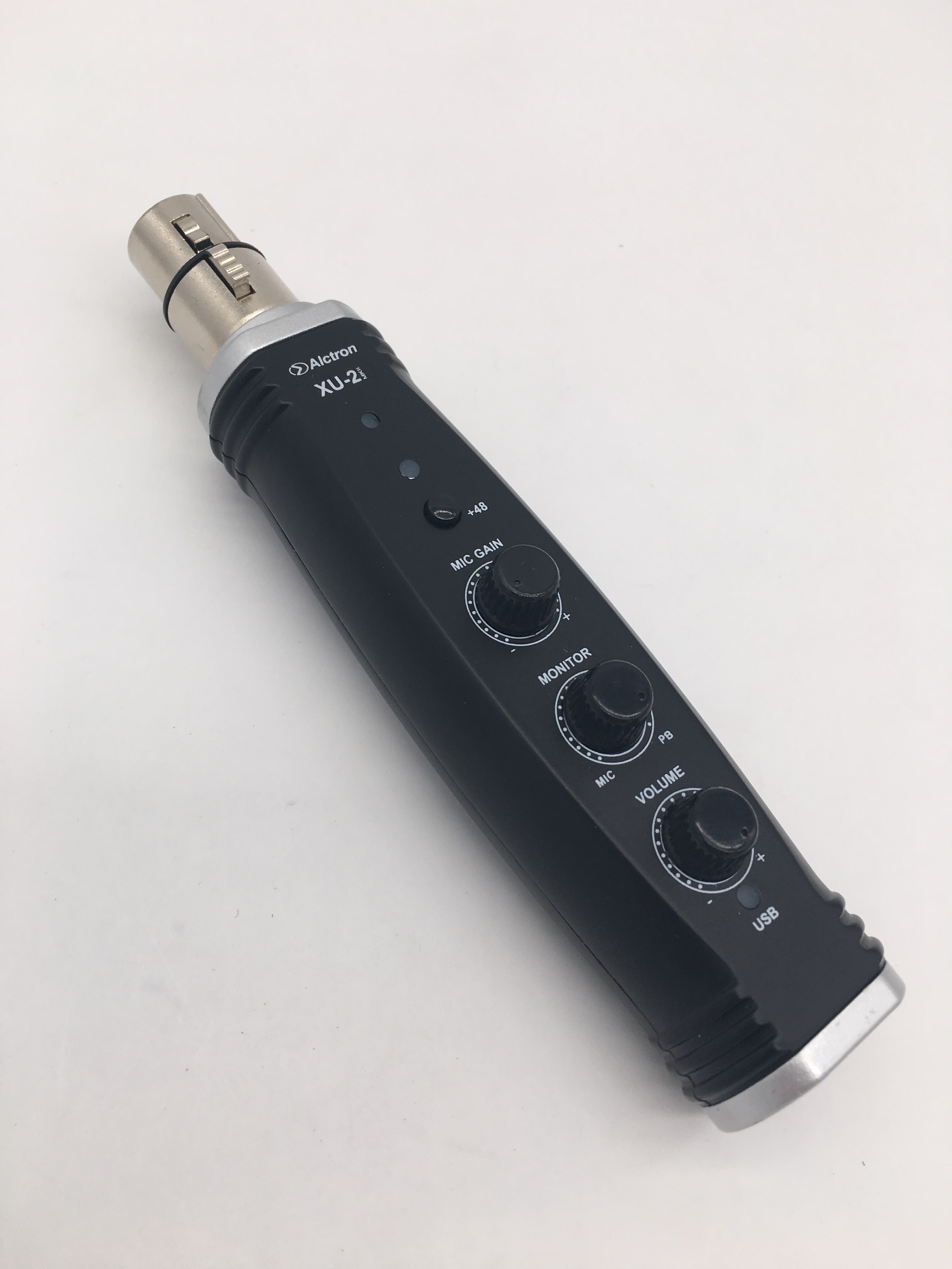 Alctron xu -2 mkii usb-konverter xlr til usb-mikrofon forforstærker mikrofon xlr/usb digital signalomformer