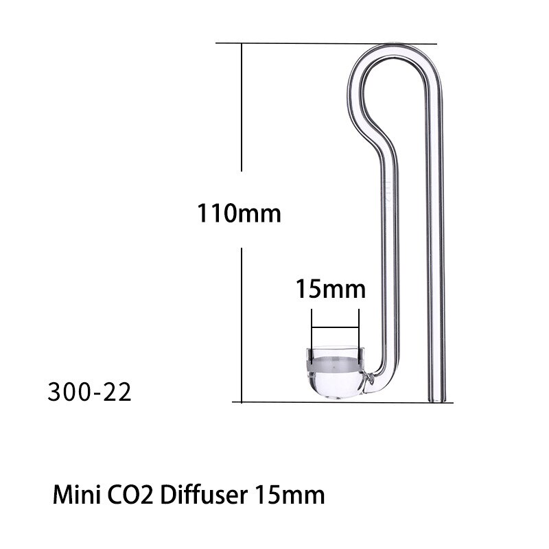 VIV ADA Co2 System Co2 Diffuser Co2 Bubble Counter for Plant Tank: 300-22