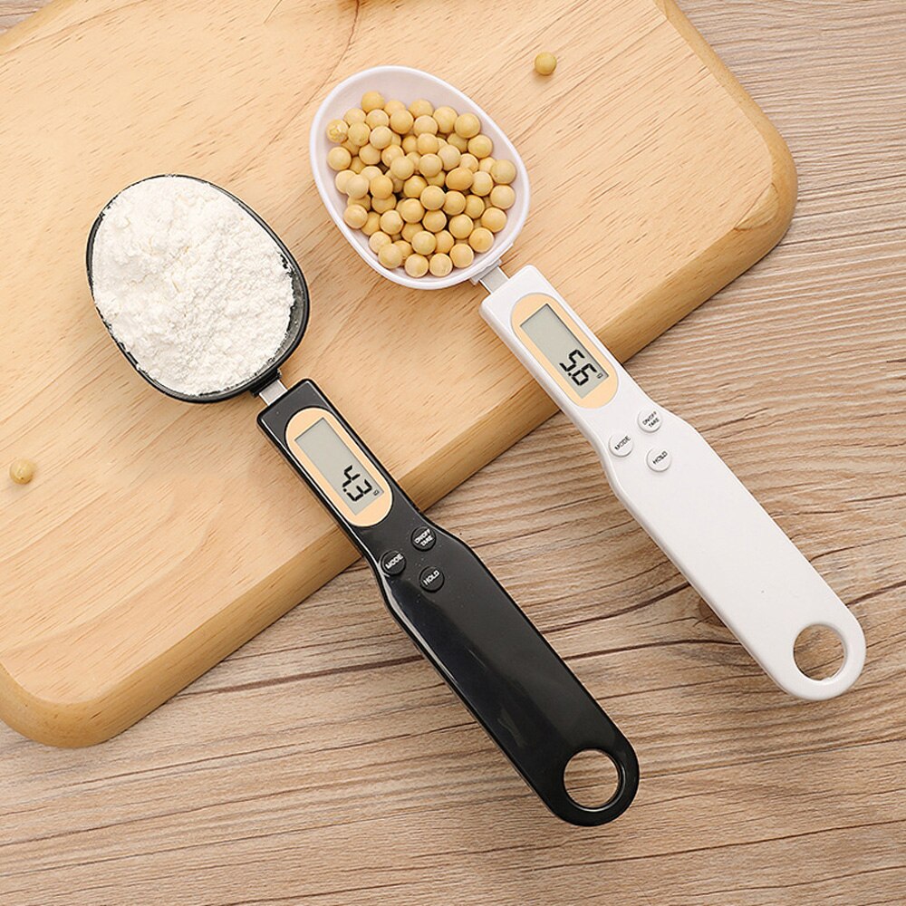 Kitchen Measuring Spoon Scale LCD Display Digital Measuring Electronic Weight Gram Food Scale Precise Cooking Baking Accessories