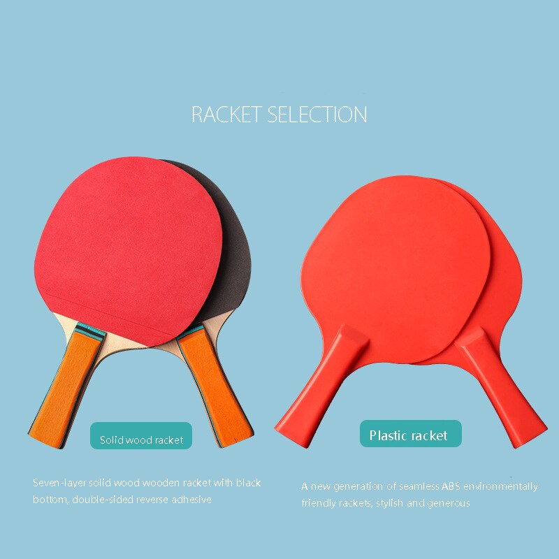 -Table Tennis Set Trainer Training Kids Ping-Pong Indoor Sport Game