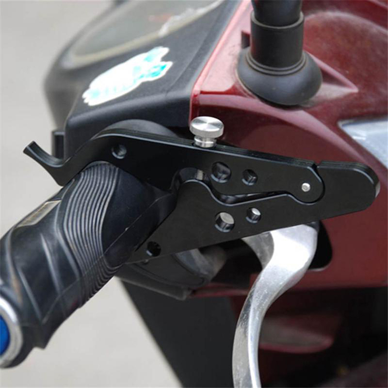 CNC universel moto régulateur de vitesse verrouillage des gaz aide retenue soulager le Stress poignée Durable noir