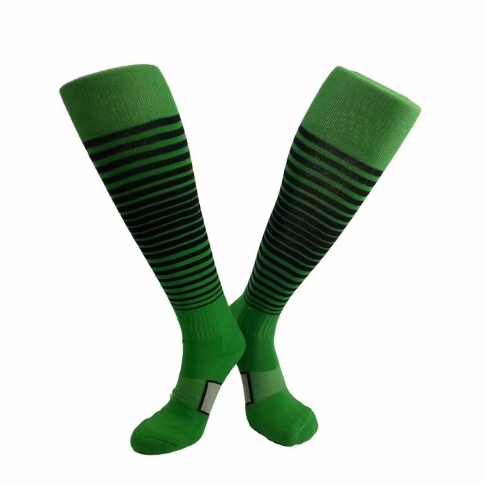 Gumowe podeszwy ręcznikowe skarpetki --- LKS104 podkolanówki dla mężczyzn, chinlon, 4 pary w jedno opakowanie na sprzedaż