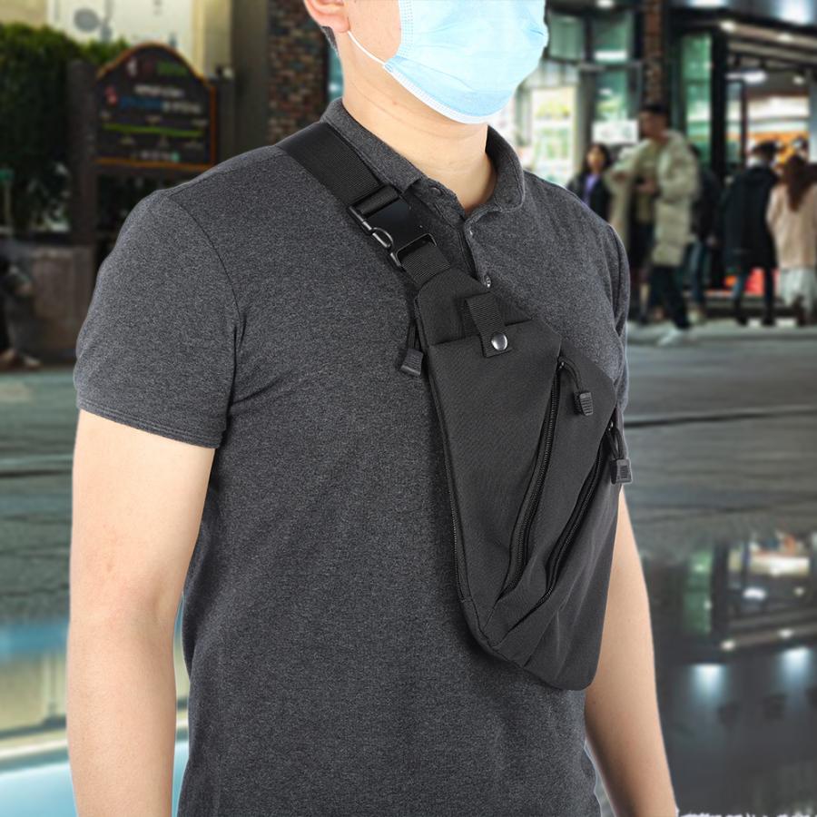 Multifunción impermeable deportes al aire libre tácticas antirrobo hombro pecho bolsa mensajero bolsa de deportes