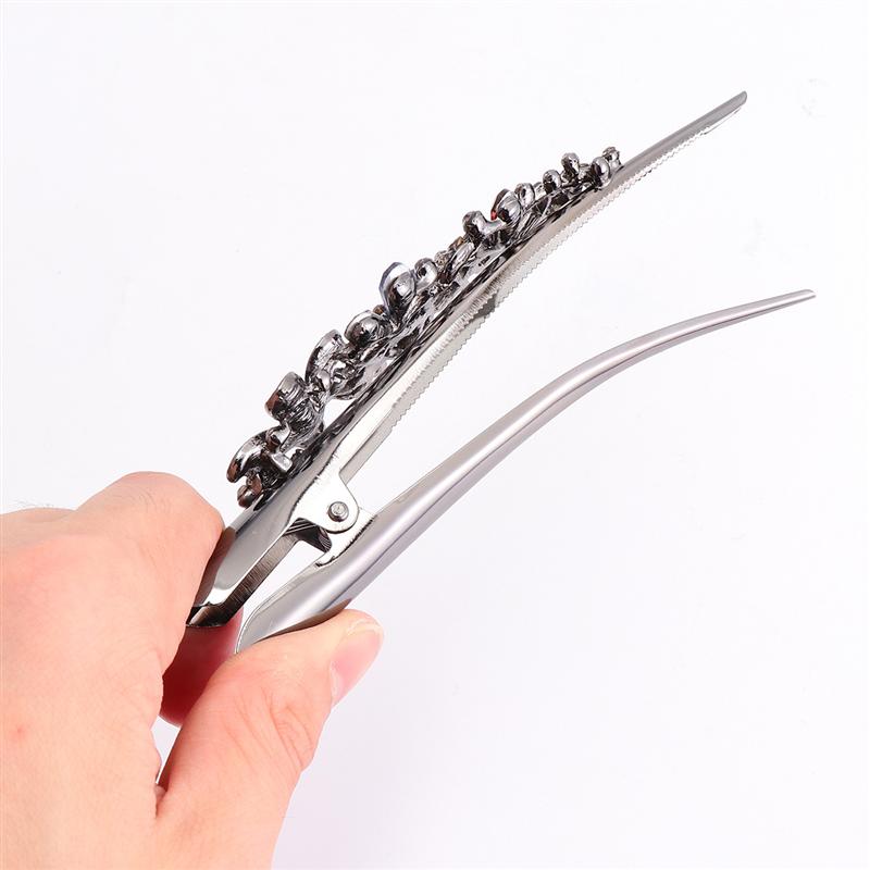 Eendenbek Clip Grote Bondgenoot Haar Pin Strass Bezaaid Haarspeld Haar Clip Bobby Pin Haar Styling Barrette Hoofddeksels Haar Accessoire