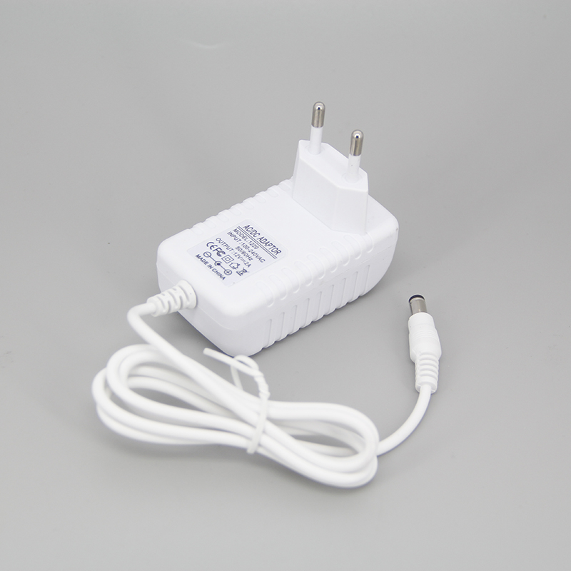 Weißer LED-Treiber Wechselstrom 100 V-240V zu Gleichstrom 12V 2a Netzteil Adapter Beleuchtung Transformatoren Schalt wandler Ladegerät für LED-Streifen: Brown