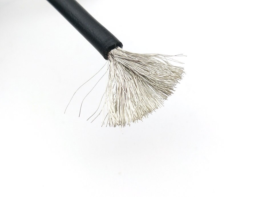 3000V 14AWG 10M BLACK Silicone Wire Flexible Stranded Copper Cable