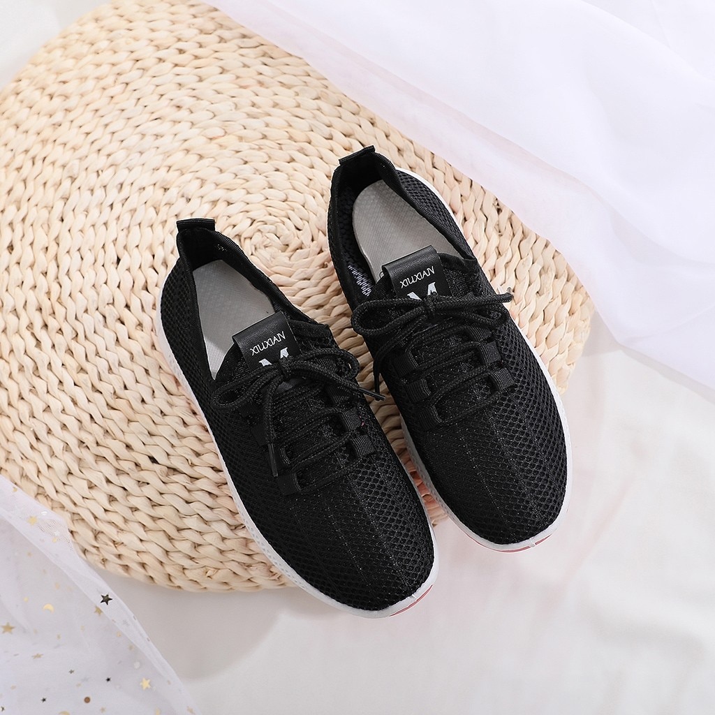 Perimedes Women's Ladies table tennis Elastic shoes Sport Walking Sneakers Women Breathable Soft girls tennis shoes#g35