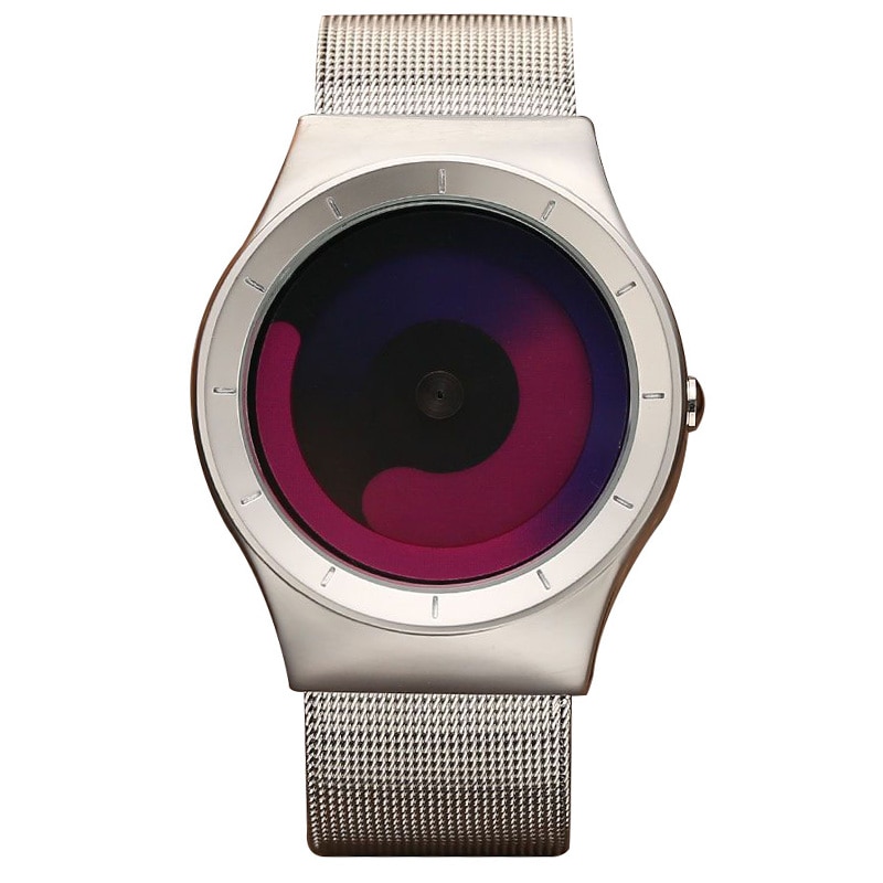 Unieke Draaitafel Minimalistische Creatieve Horloge Novel Stijlvolle Geek Sport Quartz Horloge Voor Mannen Vrouwen Relogio Masculino