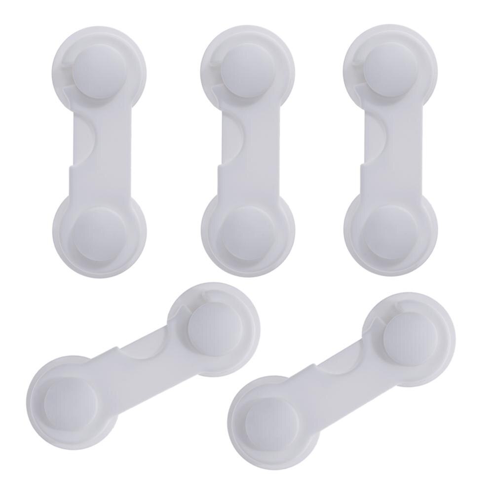 5 pçs/set crianças fechaduras de gaveta de segurança do bebê crianças bloqueio de proteção de segurança para armário geladeira janela criança guarda-roupa
