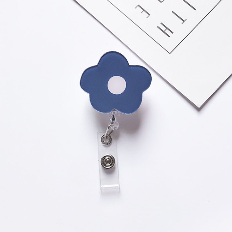 Candy Kleur Korea Beren Acryl Intrekbare Badge Reel Verpleegster Arts Student Tentoonstelling Id Card Clips Badge Houder Briefpapier: 10