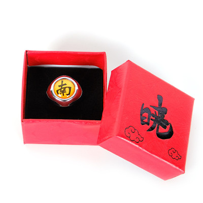 Anime Akatsuki Ring COS Uchiha Itach Pain Zetsu Konan Kakuzu Sasori Deidara Orochimaru Hidan Metal Rings Figure: PURPLE