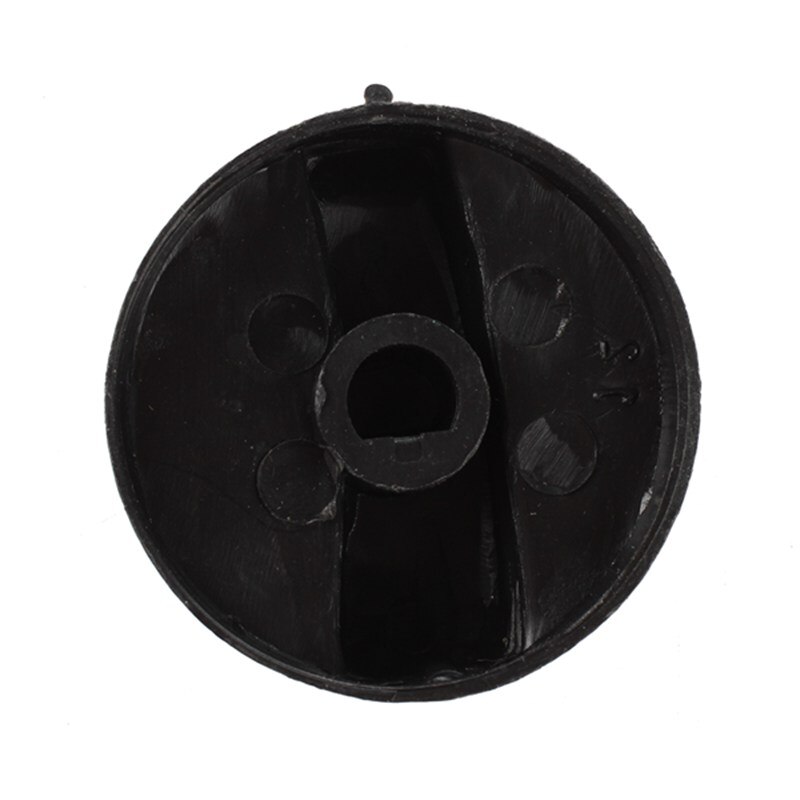 7 Uds. Perillas de interruptor giratorio para estufa de gas, perillas negras de 8mm de agujero para Cocina