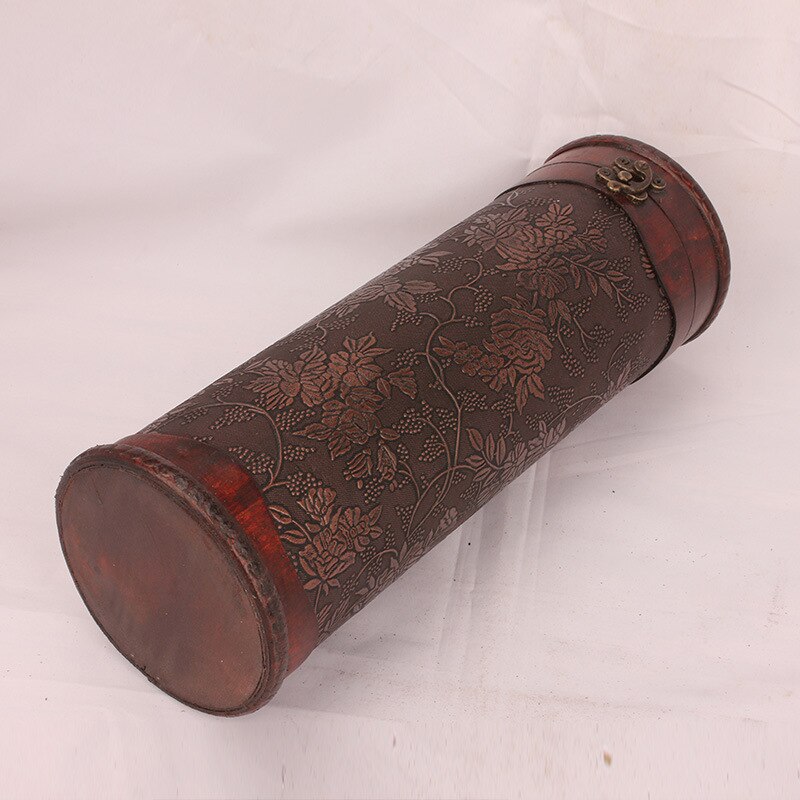Retro Houten Wijn Doos Vintage Wijn Fles Opslag Box Case Holder Flessenstop Wijn Vers Te Houden Wijn Verpakking
