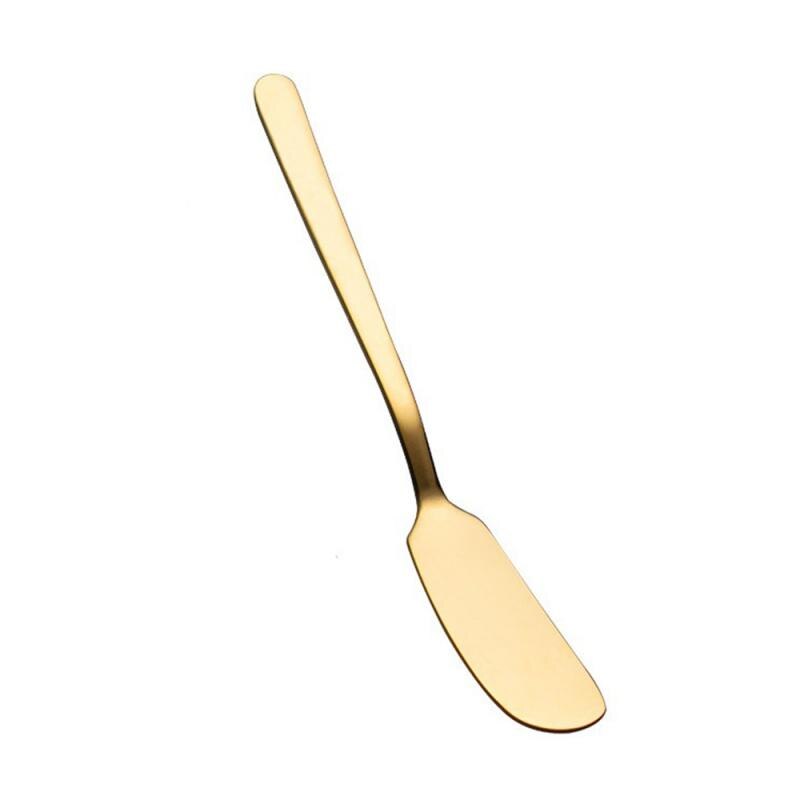 1pcs Kitchen Butter Knife Bread Jam Cheese Spatula Stainless Steel Butter Cheese Tool Home Dinner Tableware Bar: 05