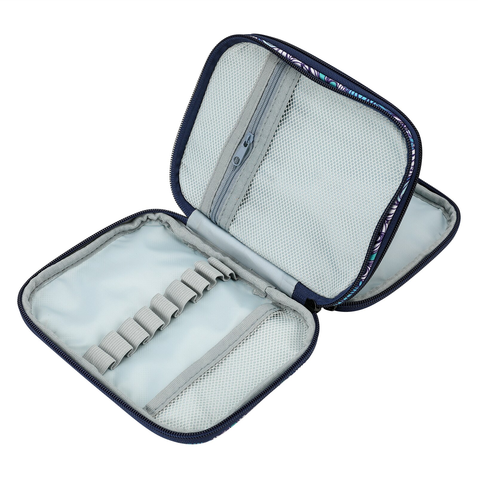 Empty Knitting Needles Storage Bag Knitting Kit Case Organizer Bag For Crochet Hooks Sewing Accessories Tool Bag Women