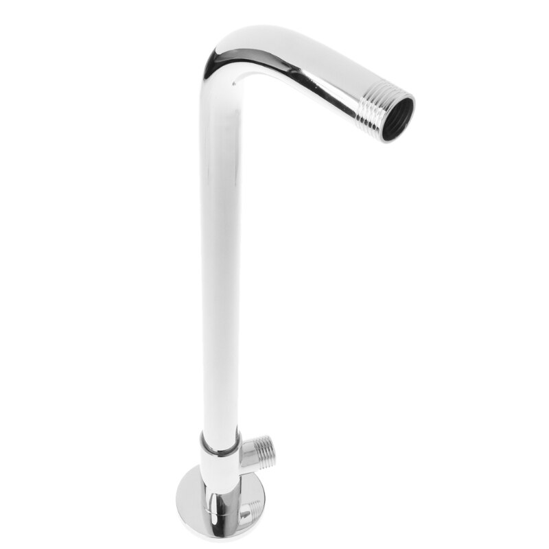 Copper stainless steel shower accessories base mounted shower elbow fixed rod