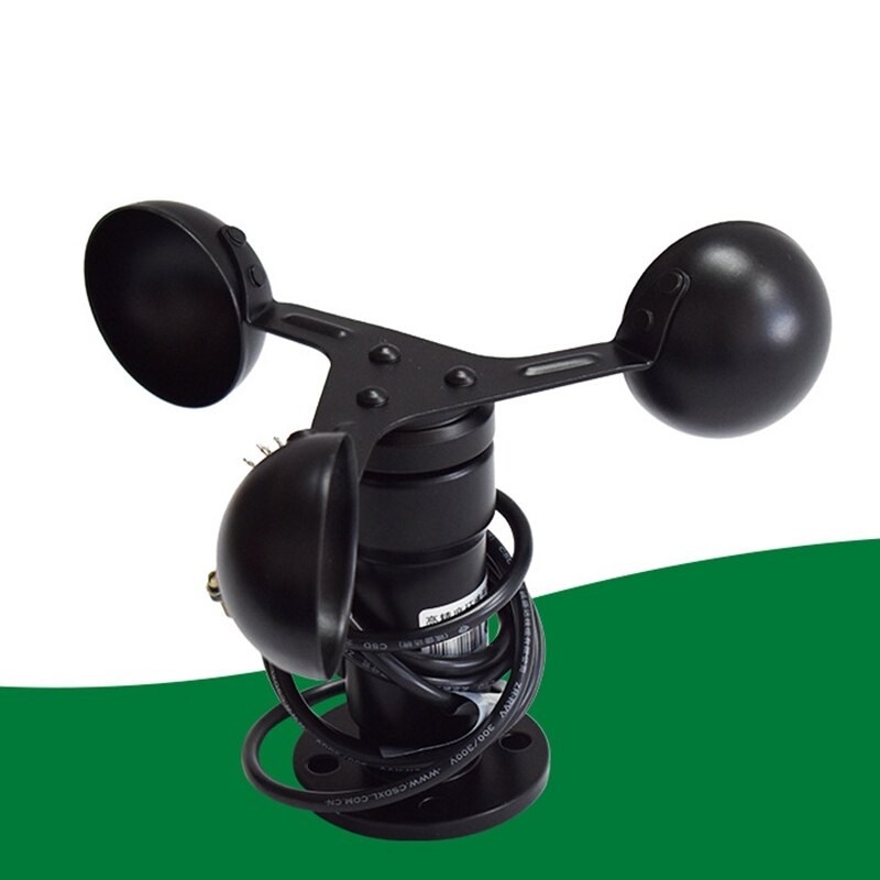 Windsnelheidssensor windsnelheidszender anemometer stroom spanning signaal controller beugel