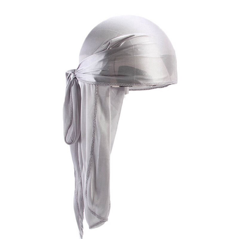 Durag en Satin pour homme, bandeau de , bandana, Turban rose, Pirate, bandeau pour homme en soie, 1 pièce: SV