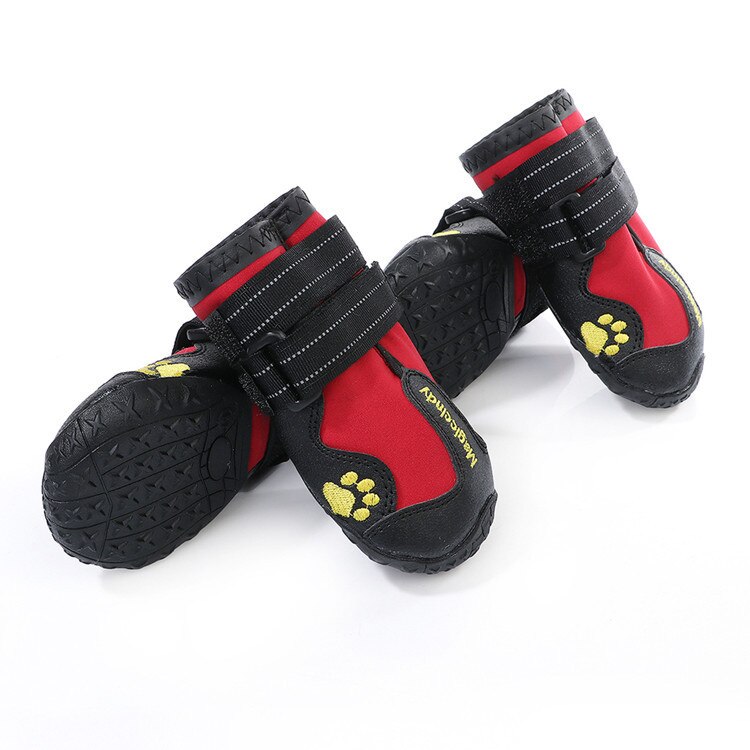 Schoen Voor Hond Vier Seizoenen Puppy Schoenen Niet Schoenen Zachte Bodem Reflecterende Ademend Non-Slip Schoenen Huisdier
