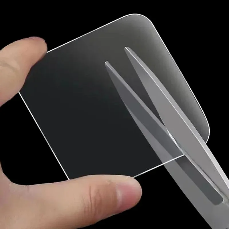 Nastro adesivo biadesivo super resistente 6 * 6 cm Toppa per adesivi murali nano quadrati trasparenti per nastri impermeabili senza cuciture domestici