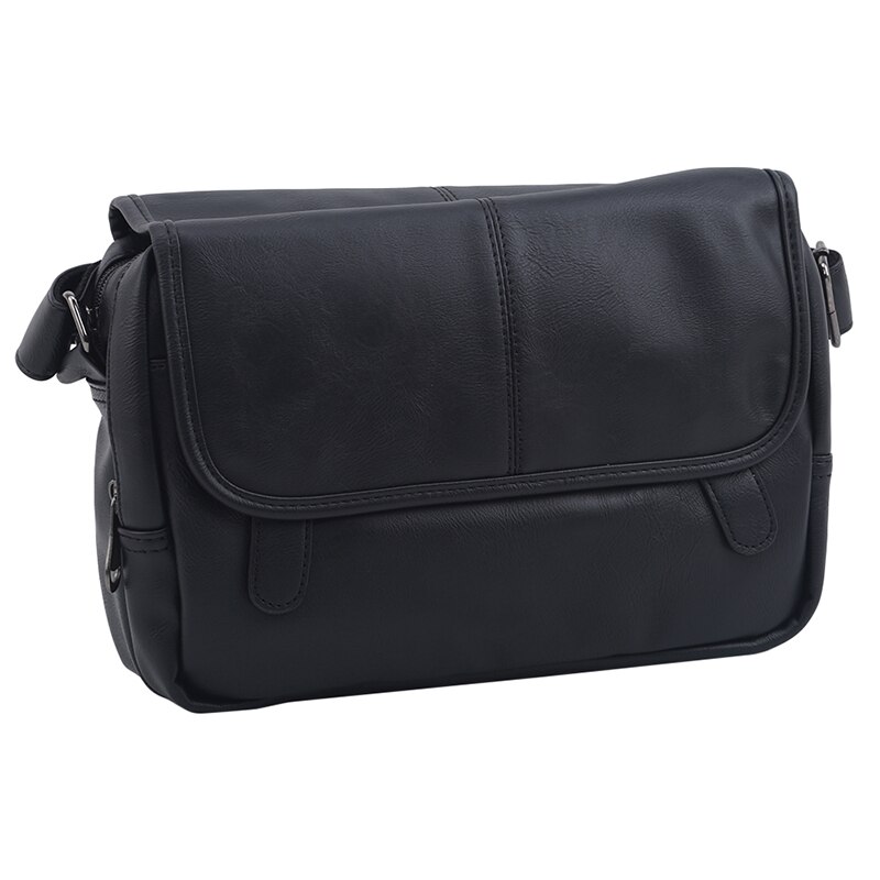 Kleine Schoudertassen Voor Vrouwen Vintage Pu Lederen Solid Dames Tas Cross Body Messenger Bag