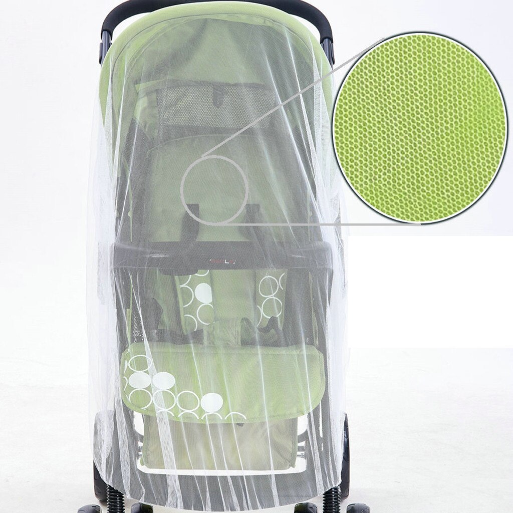 Cochecito de bebé mosquitera Red de insectos cubierta de Buggy para bebé Infante insectos cubierta accesorios cortina