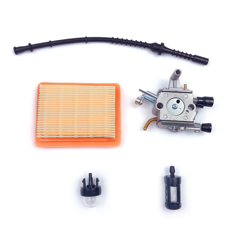 Carburateur Kit Voor Stihl FS400 FS450 FS480 String Trimmer Bosmaaier Met Fuel Line Filter Primer Lamp Accessoires