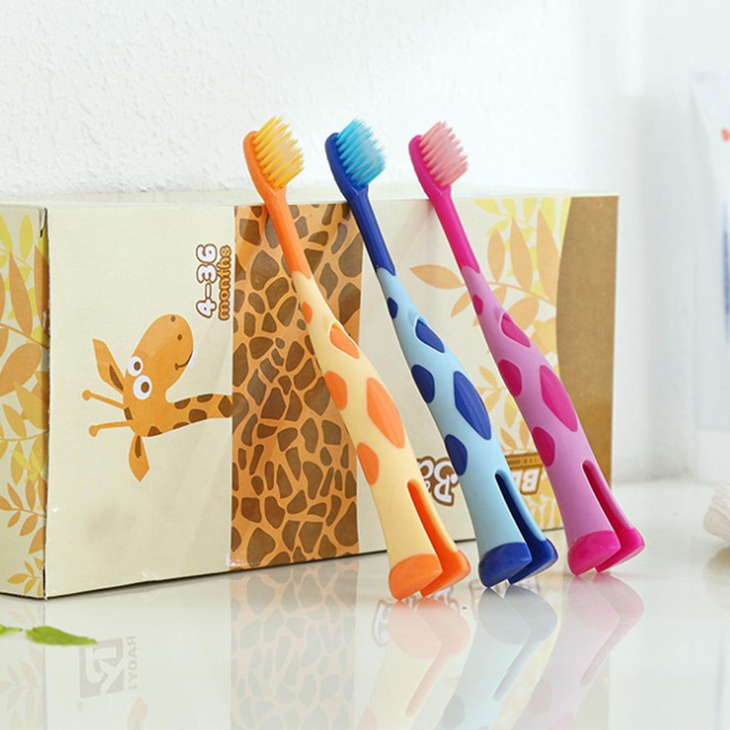 Random Cute Care Cartoon Soft Teeth Toothbrush for 3 Years Old Children Toothbrush Kids
